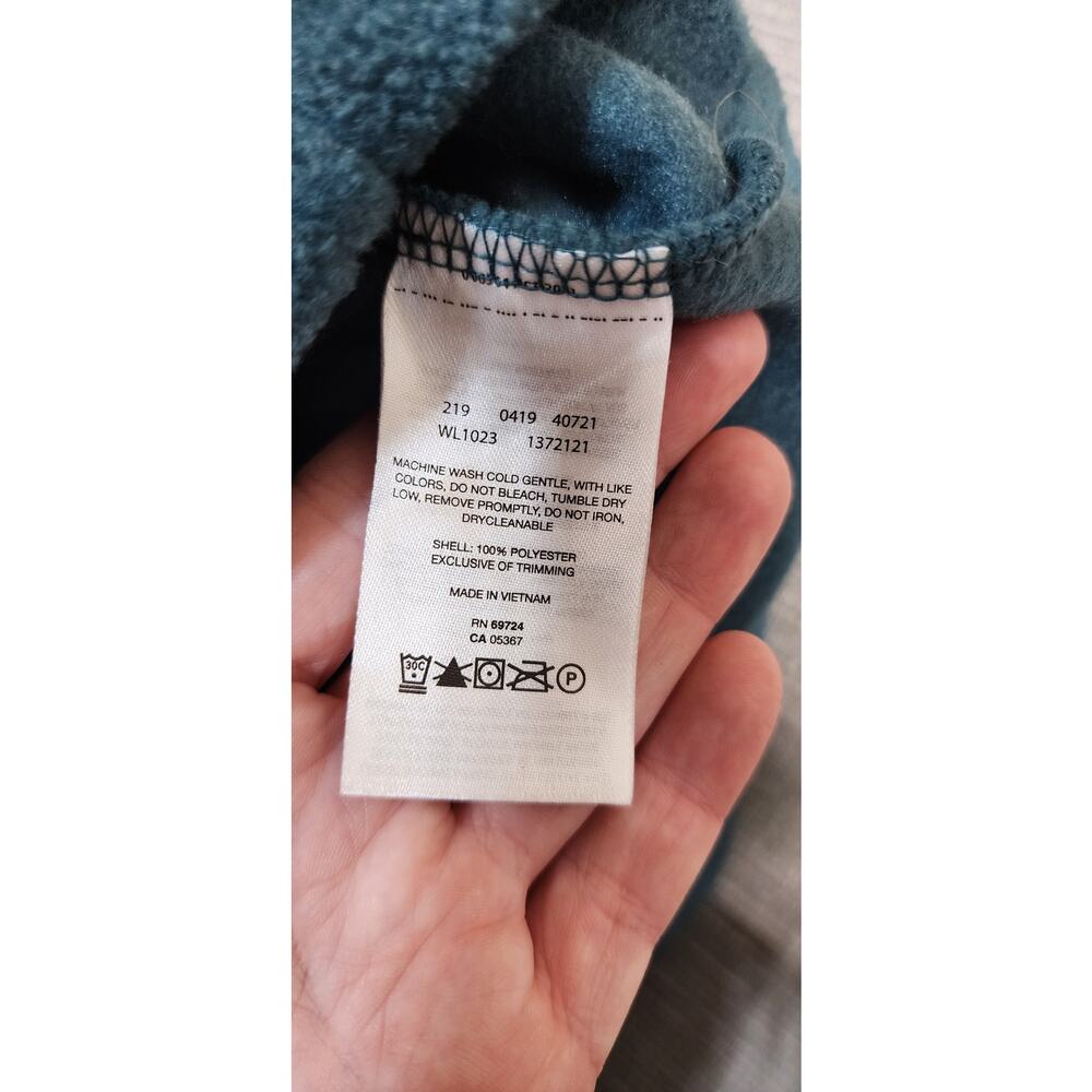 Columbia Womens Fleece Vest Teal Zip Front Size M - Picture 12 of 12
